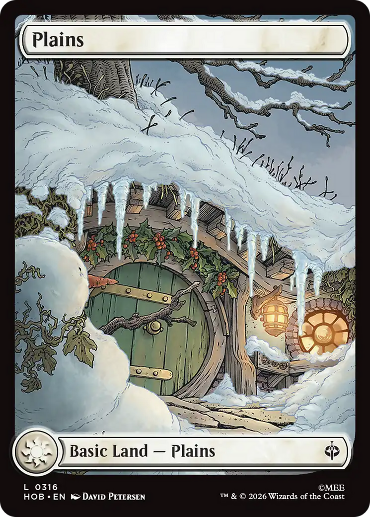 Plains (0320) (Surge Foil) [The Hobbit] | Black Swamp Games