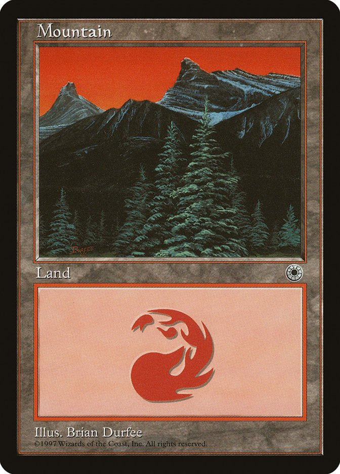Mountain (9/6 Signature / Tallest Peak Center) [Portal] | Black Swamp Games