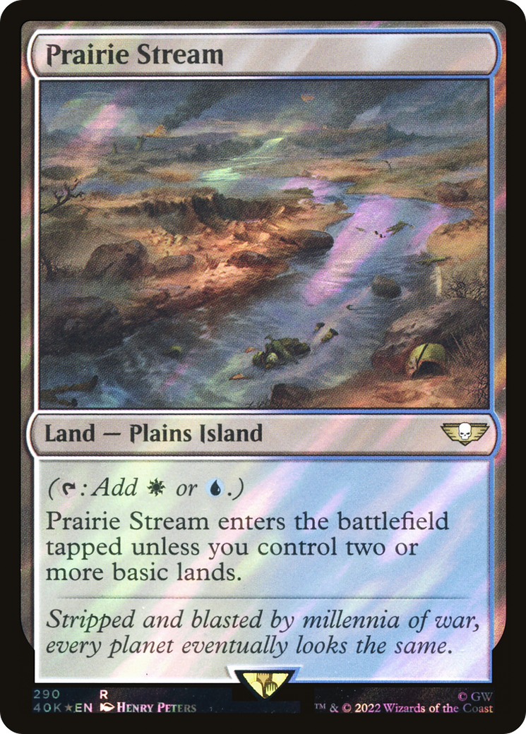 Prairie Stream (Surge Foil) [Marvel Super Heroes Commander] | Black Swamp Games