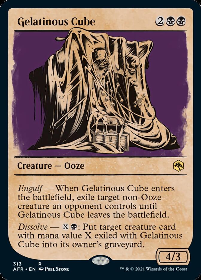 Gelatinous Cube (Showcase) [Dungeons & Dragons: Adventures in the Forgotten Realms] | Black Swamp Games