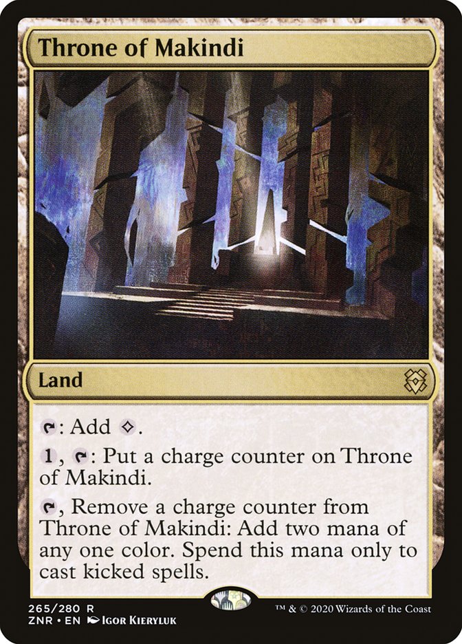 Throne of Makindi [Zendikar Rising] | Black Swamp Games