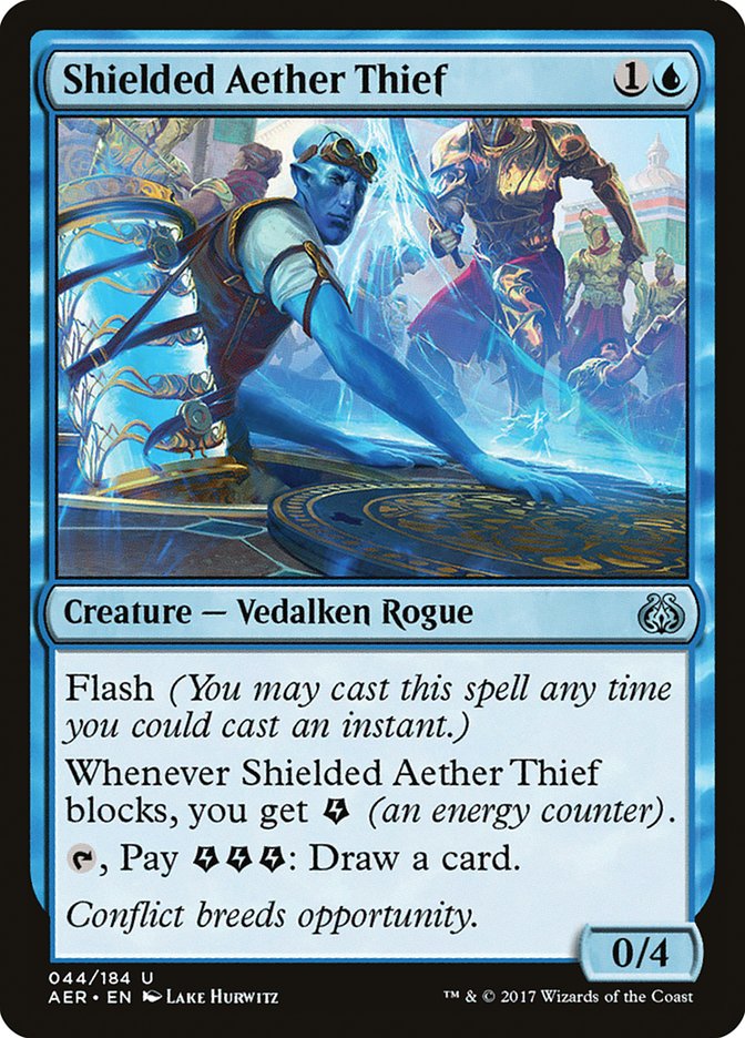 Shielded Aether Thief [Aether Revolt] | Black Swamp Games