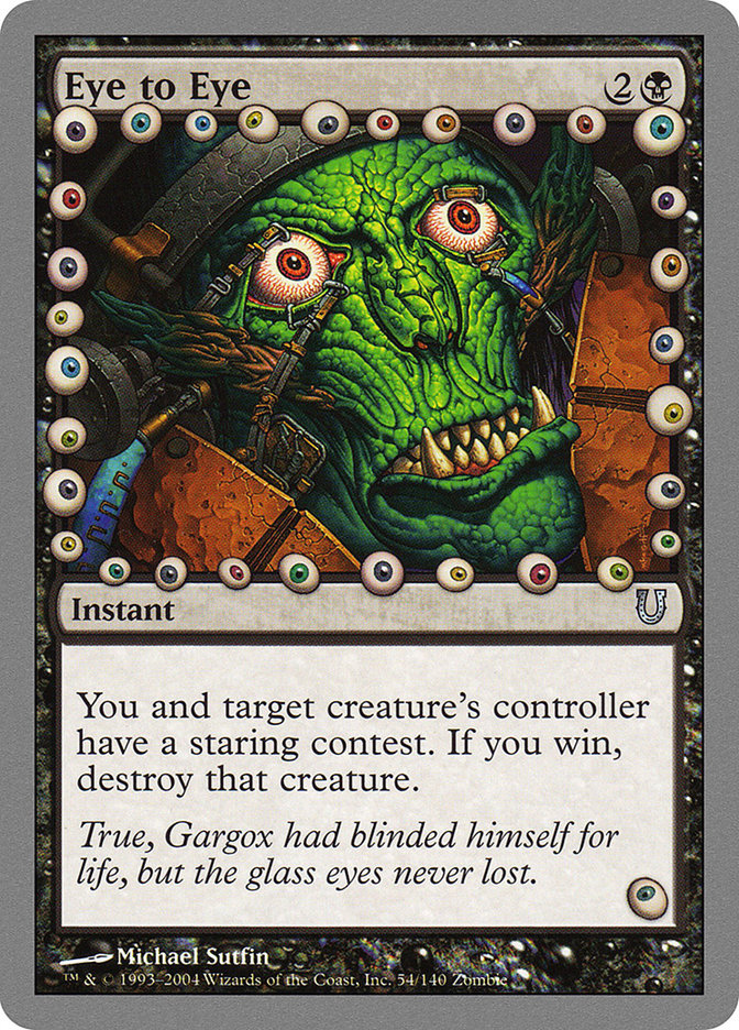 Eye to Eye [Unhinged] | Black Swamp Games
