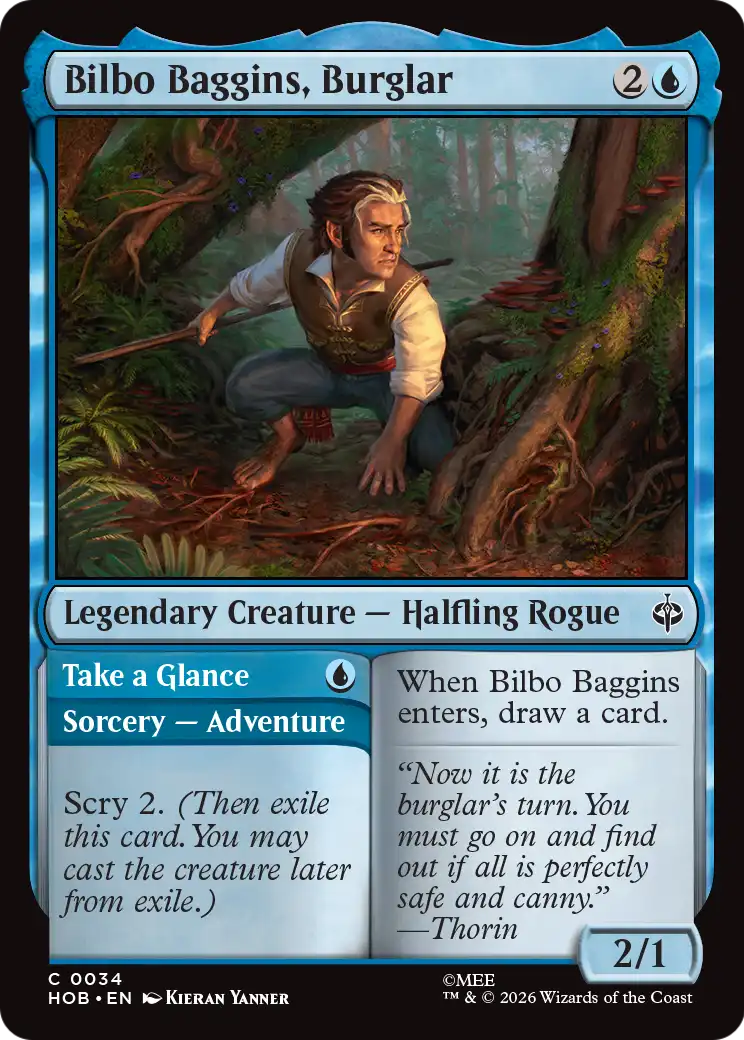 Bilbo Baggins, Burglar [The Hobbit] | Black Swamp Games