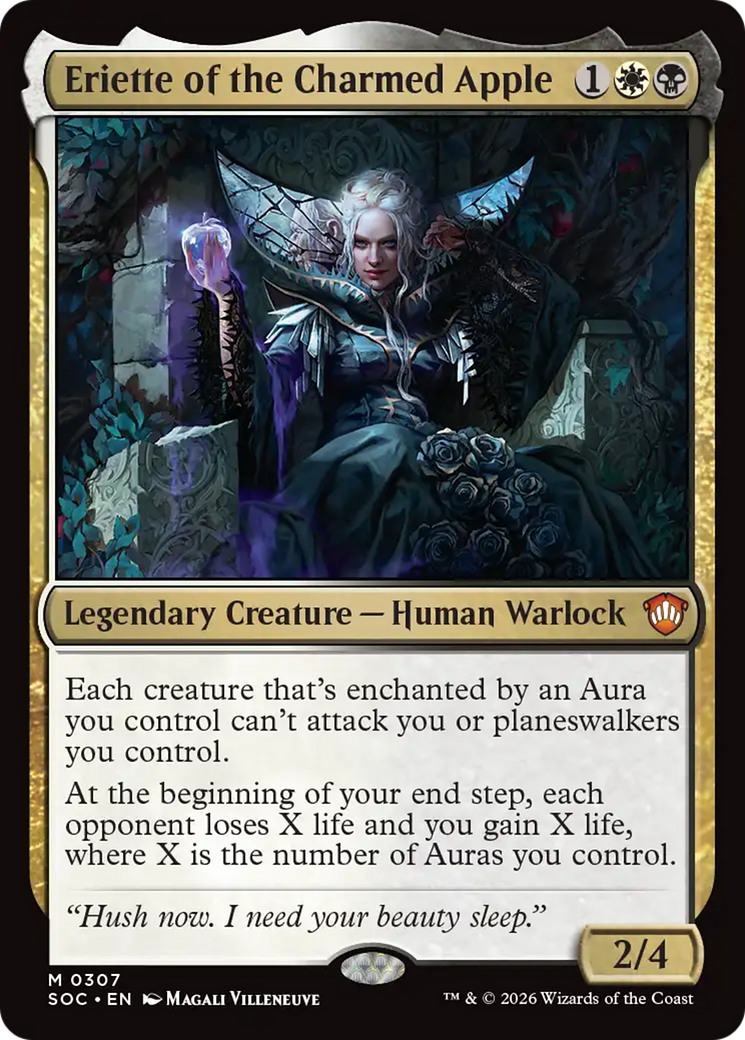 Eriette of the Charmed Apple [Secrets of Strixhaven Commander] | Black Swamp Games