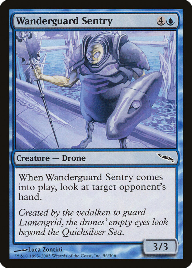 Wanderguard Sentry [Mirrodin] | Black Swamp Games