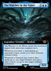 The Watcher in the Water (Extended Art) (Surge Foil) [The Lord of the Rings: Tales of Middle-Earth] | Black Swamp Games