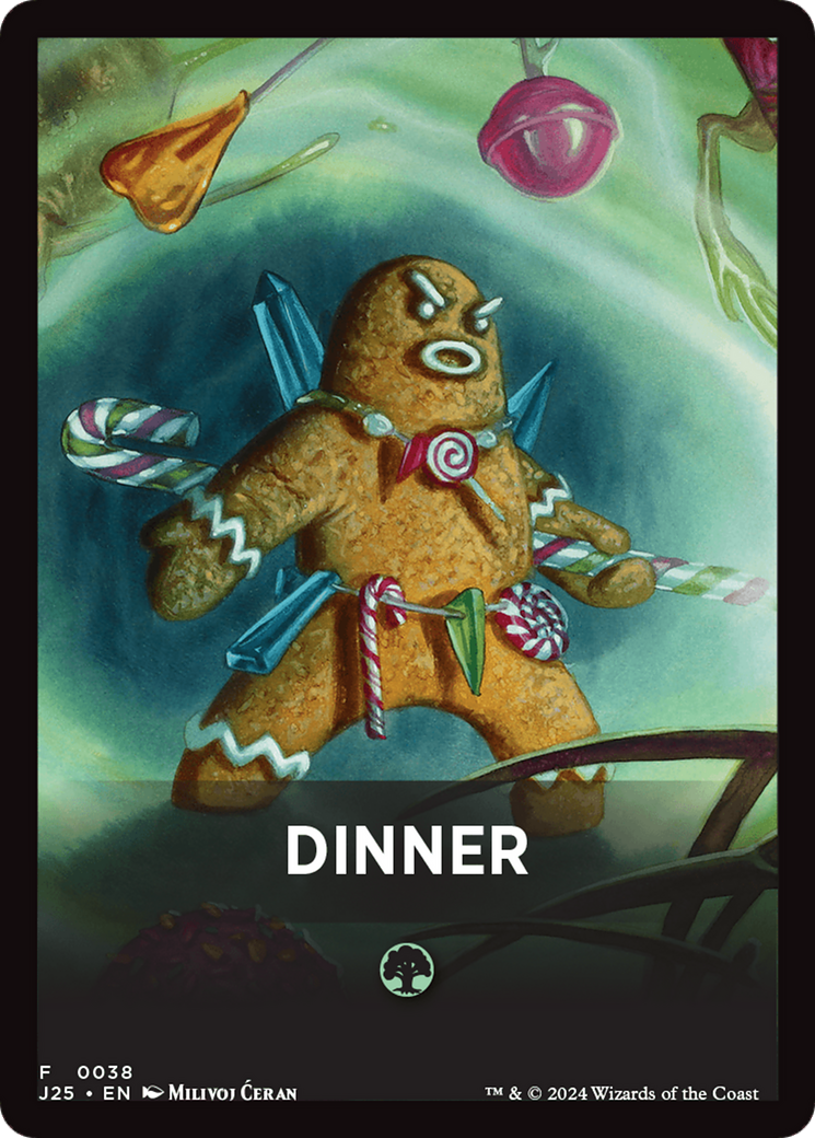 Dinner Theme Card [Foundations Jumpstart Front Cards] | Black Swamp Games