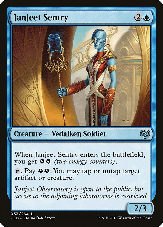 Janjeet Sentry [Kaladesh] | Black Swamp Games