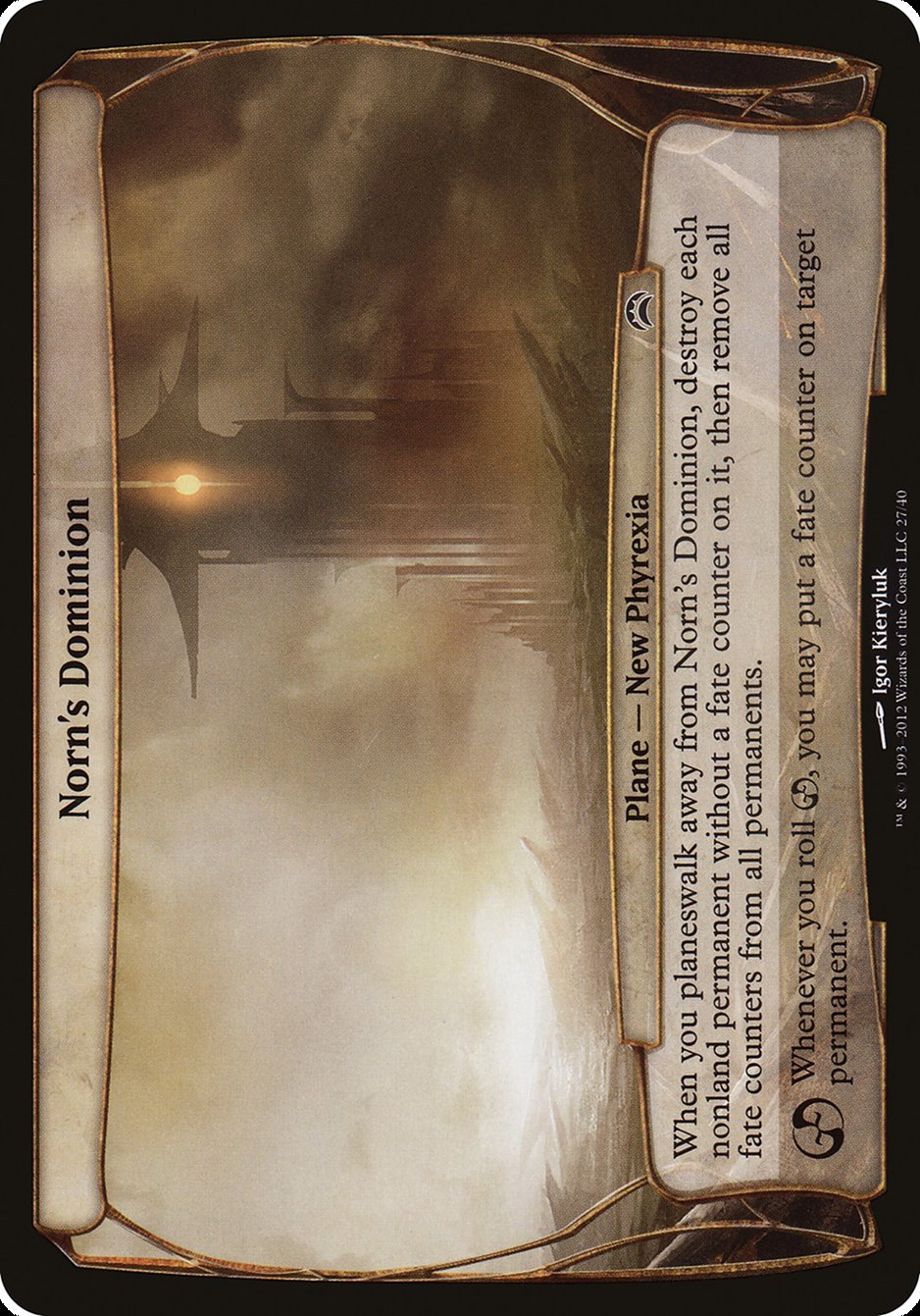 Norn's Dominion (Planes) [Planechase 2012 Planes] | Black Swamp Games