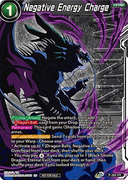 Negative Energy Charge (Tournament Pack Vol. 8) (Winner) (P-389) [Tournament Promotion Cards] | Black Swamp Games