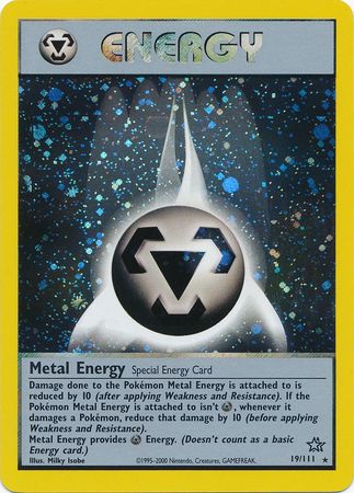 Metal Energy (19/111) [Neo Genesis Unlimited] | Black Swamp Games