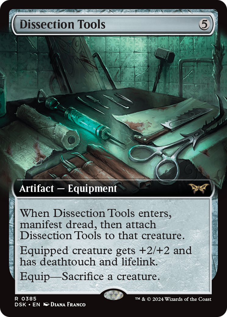 Dissection Tools (Extended Art) [Duskmourn: House of Horror] | Black Swamp Games