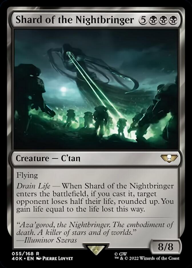 Shard of the Nightbringer (Surge Foil) [Warhammer 40,000] | Black Swamp Games