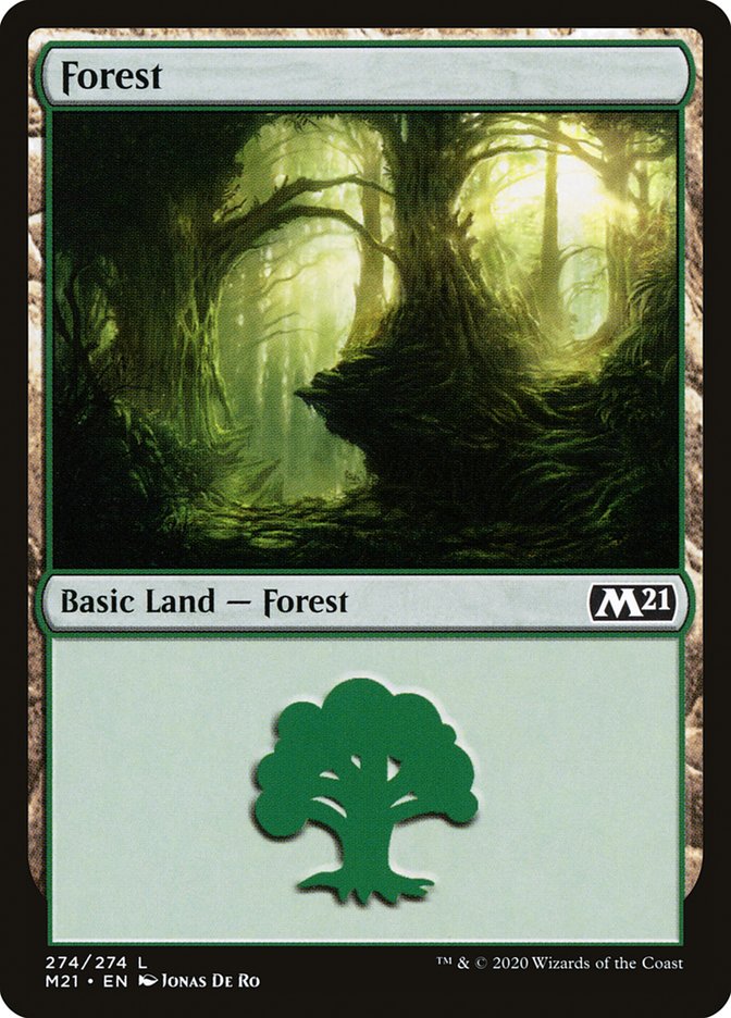 Forest (274) [Core Set 2021] | Black Swamp Games