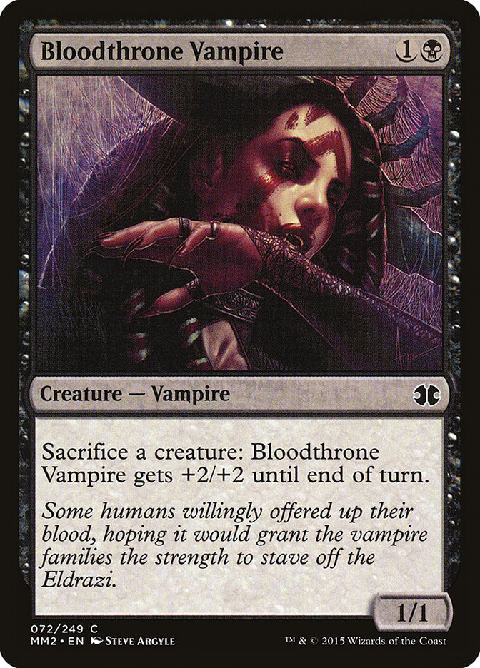 Bloodthrone Vampire [Modern Masters 2015] | Black Swamp Games