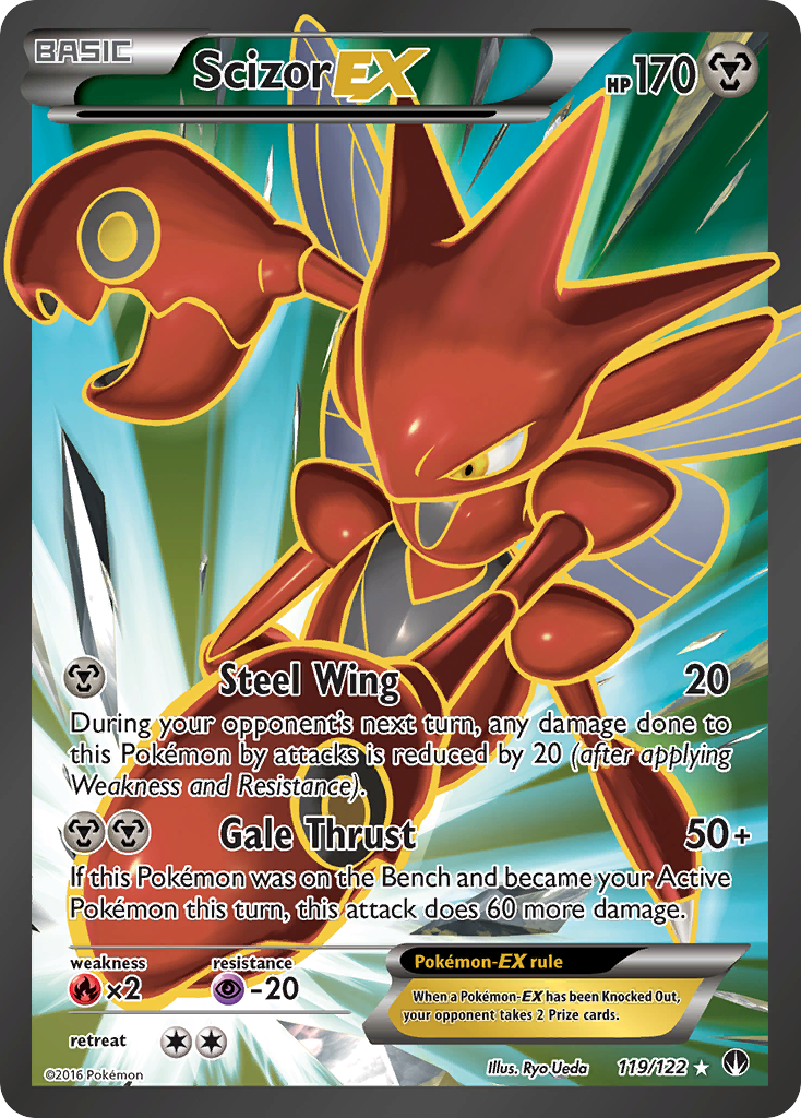 Scizor EX (119/122) [XY: BREAKpoint] | Black Swamp Games
