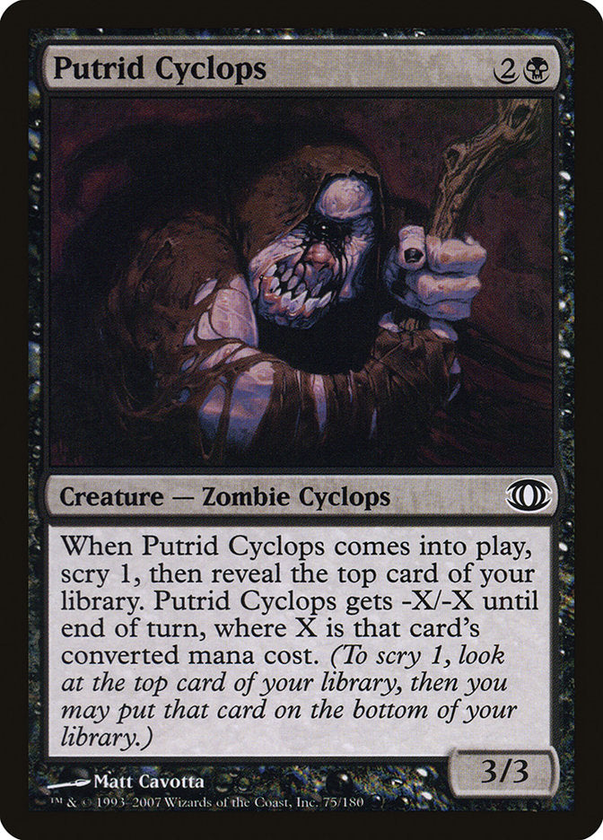 Putrid Cyclops [Future Sight] | Black Swamp Games