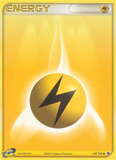 Lightning Energy (109/109) [EX: Ruby & Sapphire] | Black Swamp Games