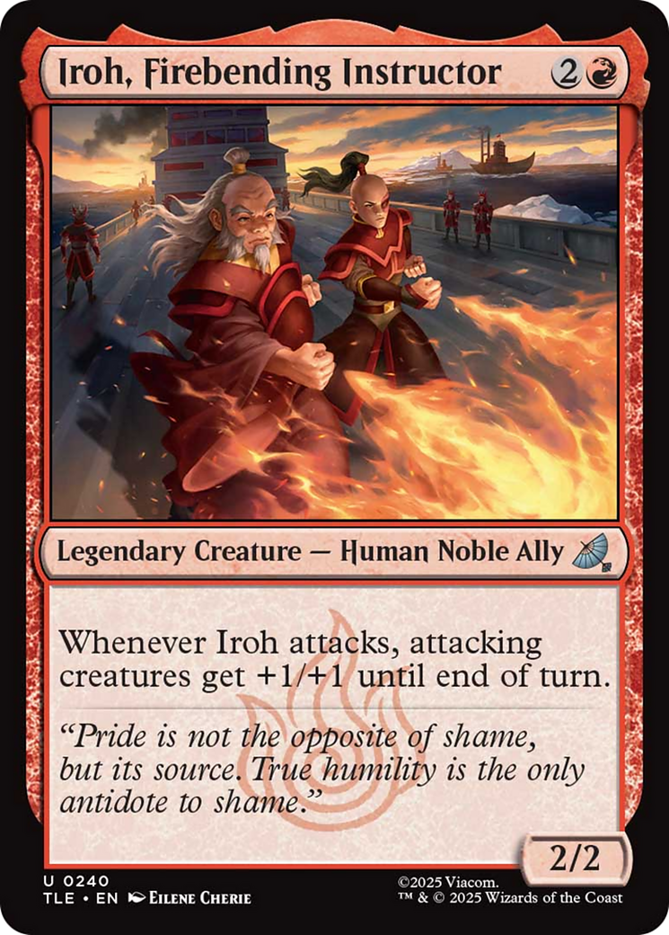 Iroh, Firebending Instructor [Avatar: The Last Airbender: Eternal-Legal] | Black Swamp Games