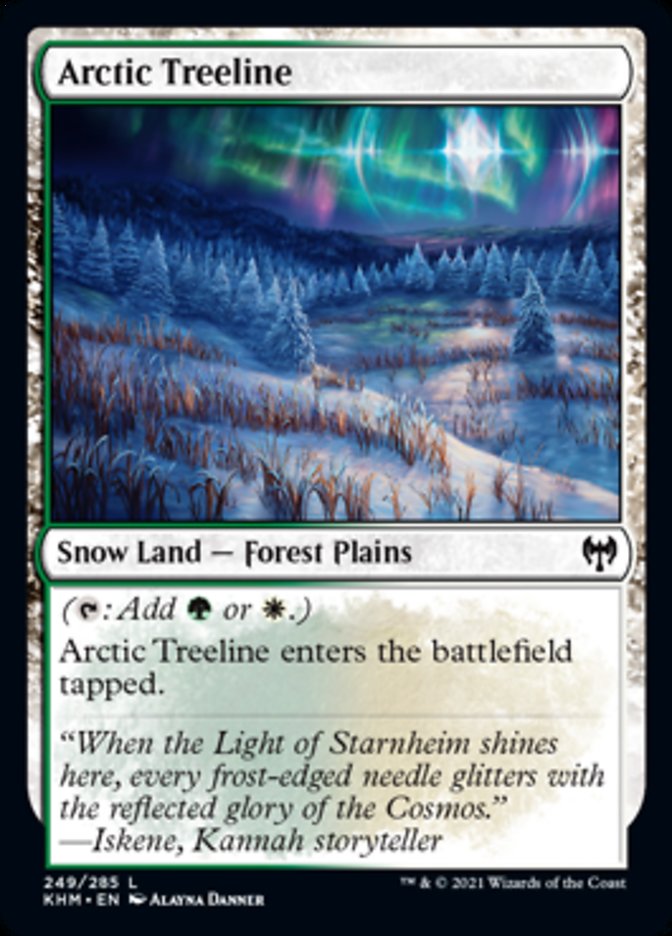 Arctic Treeline [Kaldheim] | Black Swamp Games