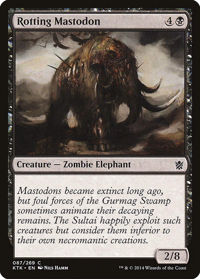Rotting Mastodon [Khans of Tarkir] | Black Swamp Games