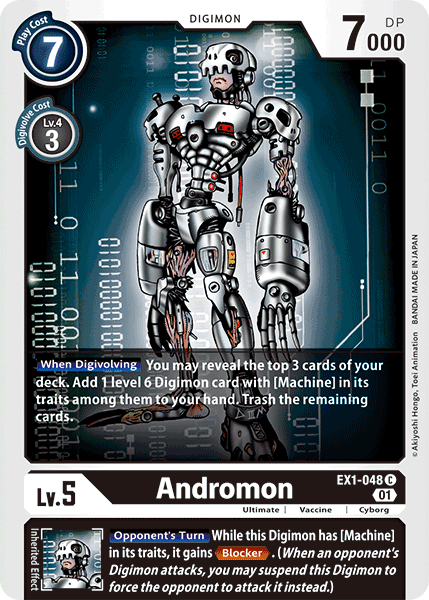 Andromon [EX1-048] [Classic Collection] | Black Swamp Games