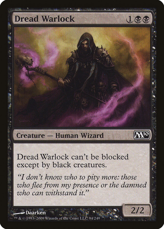 Dread Warlock [Magic 2010] | Black Swamp Games