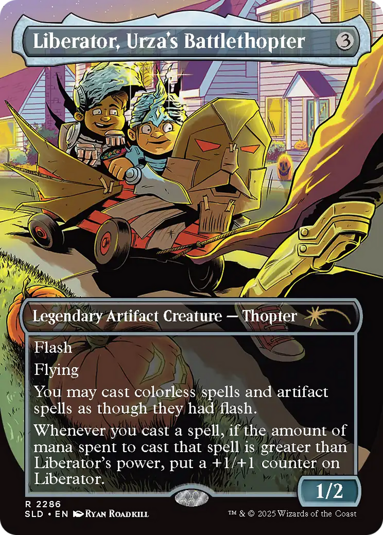 Liberator, Urza's Battlethopter [Secret Lair Drop Series] | Black Swamp Games