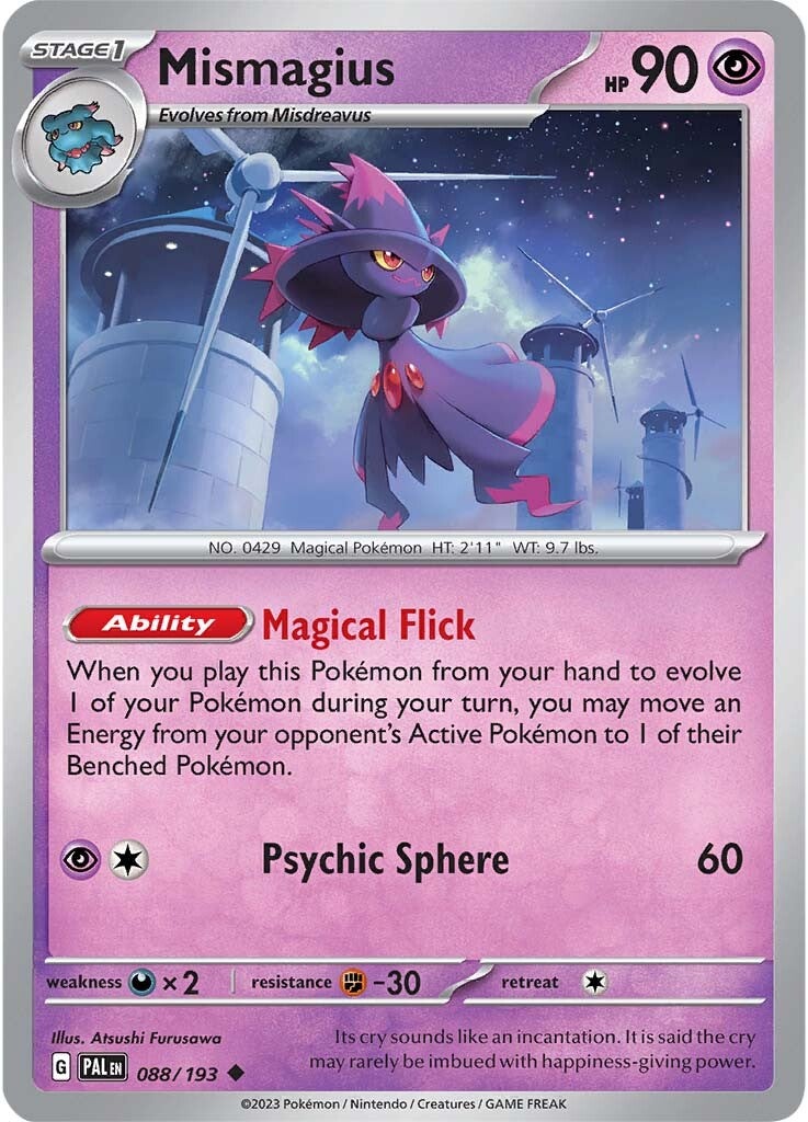 Mismagius (088/193) [Scarlet & Violet: Paldea Evolved] | Black Swamp Games