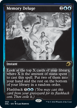 Memory Deluge [Innistrad: Double Feature] | Black Swamp Games