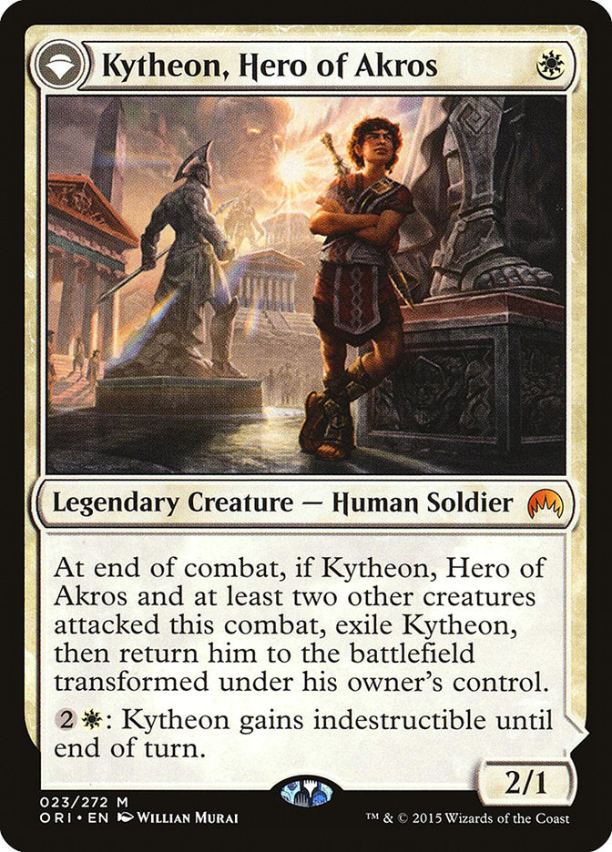 Kytheon, Hero of Akros // Gideon, Battle-Forged [Magic Origins] | Black Swamp Games