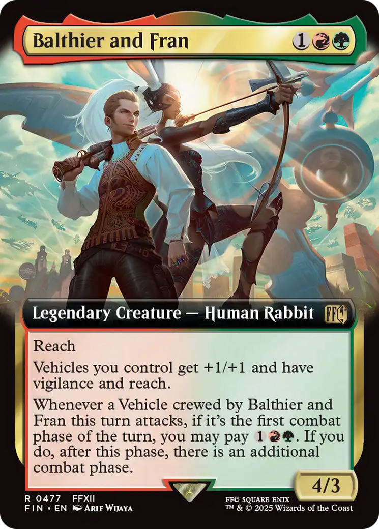 Balthier and Fran (Extended Art) [FINAL FANTASY] | Black Swamp Games