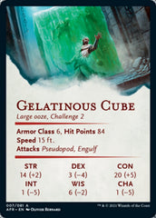 Gelatinous Cube Art Card [Dungeons & Dragons: Adventures in the Forgotten Realms Art Series] | Black Swamp Games