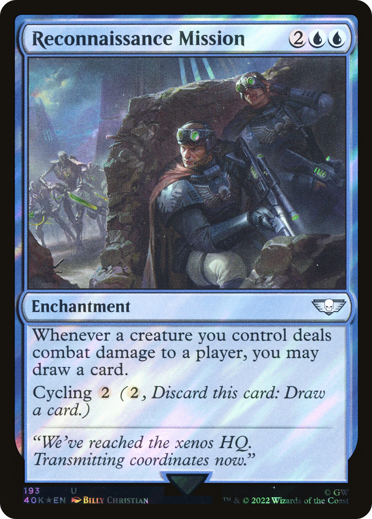 Reconnaissance Mission (Surge Foil) [Marvel Super Heroes Commander] | Black Swamp Games
