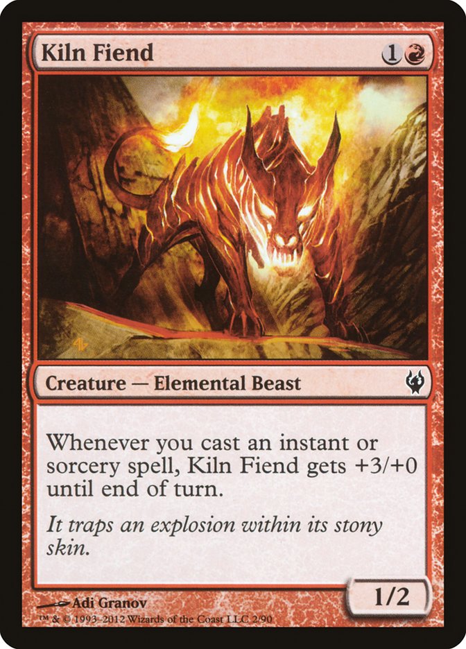 Kiln Fiend [Duel Decks: Izzet vs. Golgari] | Black Swamp Games