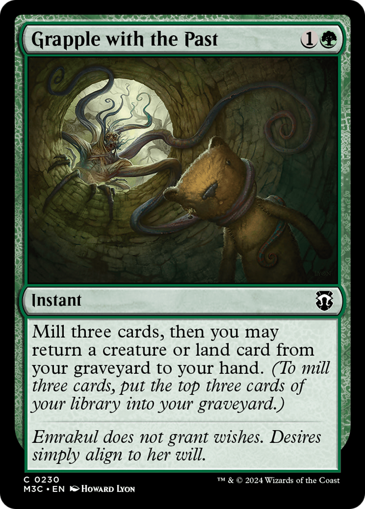 Grapple with the Past (Ripple Foil) [Modern Horizons 3 Commander] | Black Swamp Games