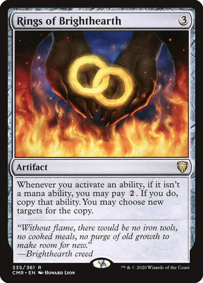 Rings of Brighthearth [Commander Legends] | Black Swamp Games