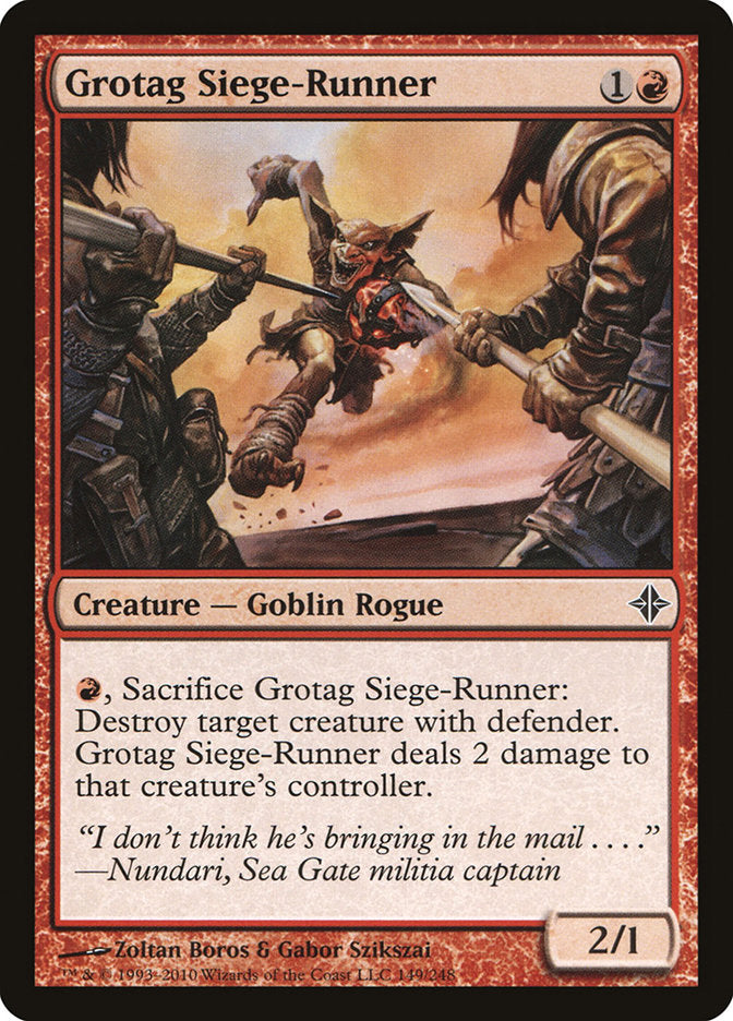 Grotag Siege-Runner [Rise of the Eldrazi] | Black Swamp Games