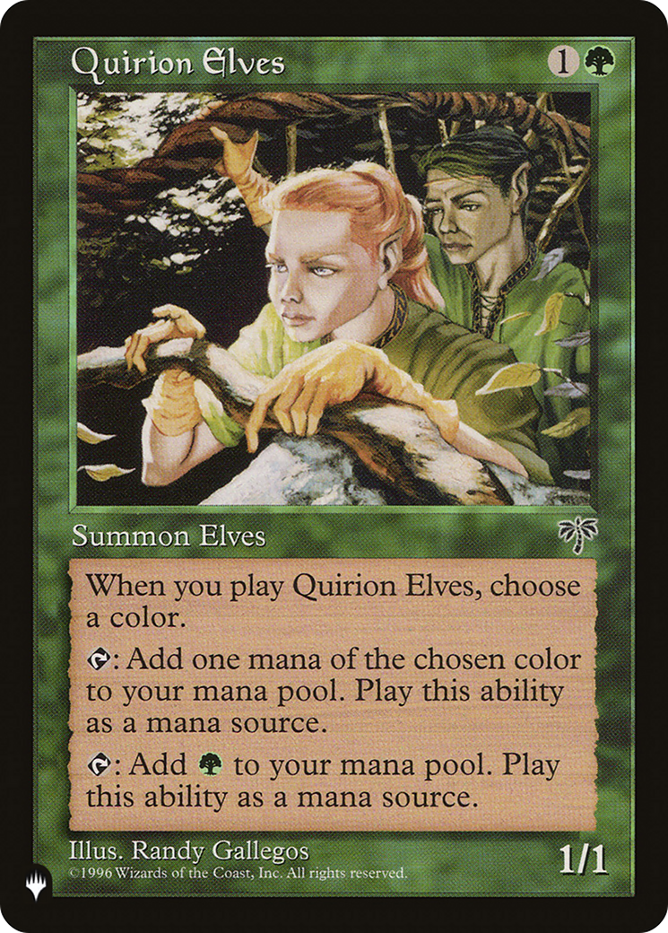 Quirion Elves [The List] | Black Swamp Games