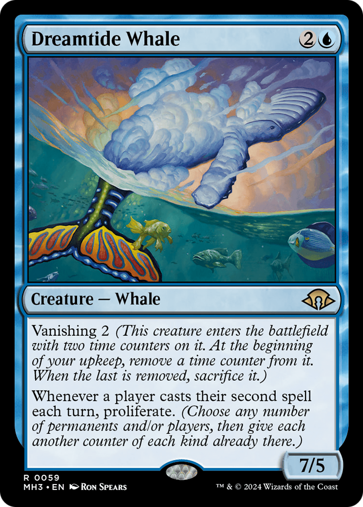 Dreamtide Whale [Modern Horizons 3] | Black Swamp Games