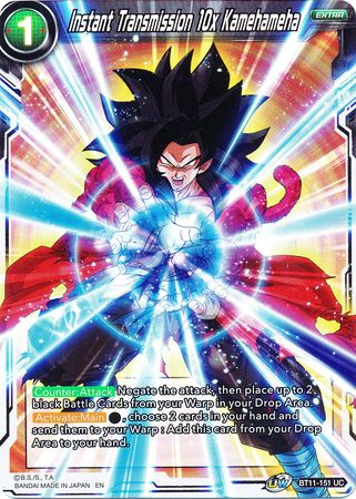 Instant Transmission 10x Kamehameha (BT11-151) [Vermilion Bloodline 2nd Edition] | Black Swamp Games