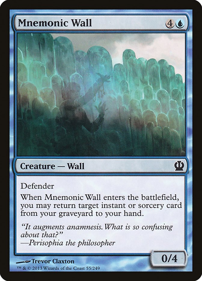 Mnemonic Wall [Theros] | Black Swamp Games