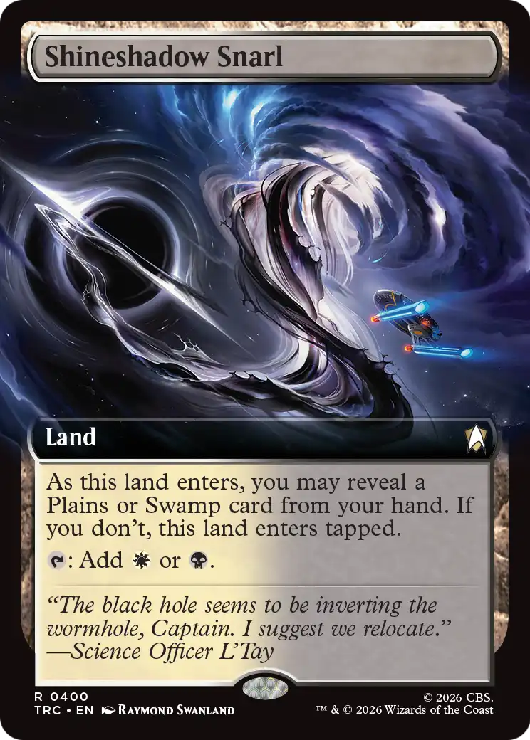 Shineshadow Snarl (Extended Art) [Star Trek Commander] | Black Swamp Games