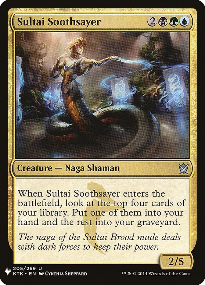 Sultai Soothsayer [Mystery Booster] | Black Swamp Games