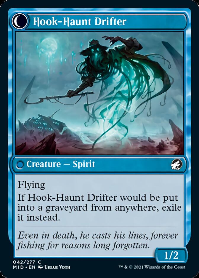 Baithook Angler // Hook-Haunt Drifter [Innistrad: Midnight Hunt] | Black Swamp Games