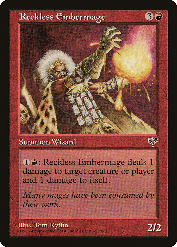 Reckless Embermage [Mirage] | Black Swamp Games