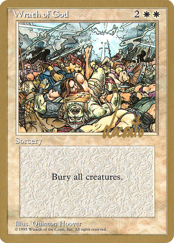 Wrath of God (Michael Loconto) [Pro Tour Collector Set] | Black Swamp Games
