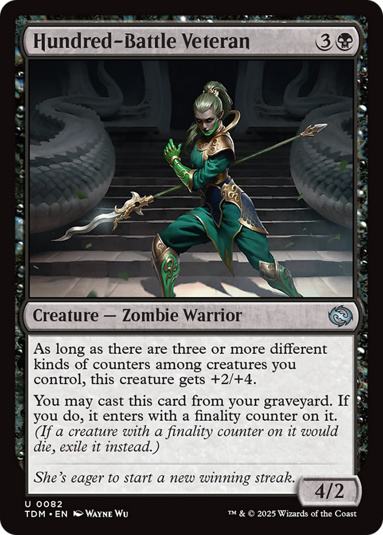 Hundred-Battle Veteran [Tarkir: Dragonstorm] | Black Swamp Games