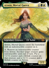 Arwen, Mortal Queen (Extended Art) (Surge Foil) [The Lord of the Rings: Tales of Middle-Earth] | Black Swamp Games